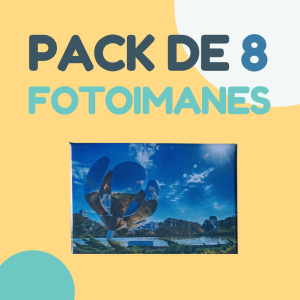 Pack de 8 fotoimanes