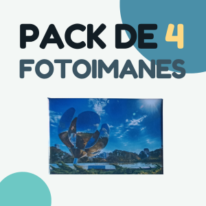 Pack de 4 fotoimanes