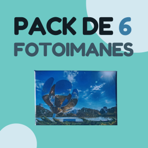 Pack de 6 fotoimanes