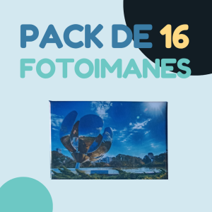 Pack de 16 fotoimanes
