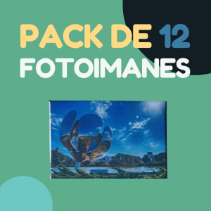 Pack de 12 fotoimanes